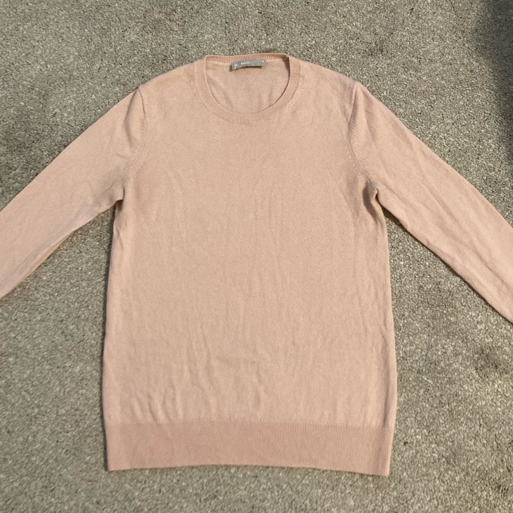 Everlane Women's Crew Neck Sweater - Soft Pink
